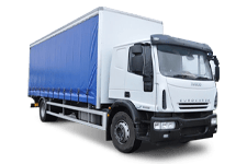 Car Hire Lisburn - 18 Tonne Curtain Side Truck - Truck hire Lisburn