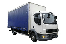 Car Hire Lisburn - 7.5 Tonne Curtain Side Truck - Truck hire Lisburn