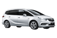 Car Hire Lisburn - Vauxhall Zafira 7-Seater - Minibus hire Lisburn
